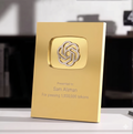 OpenAI Token Award — Custom Metal Trophy